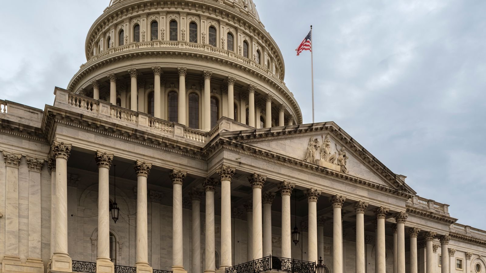 The United States Capitol Building in Washington DC, representing the Federal Reserve's upcoming policy decision